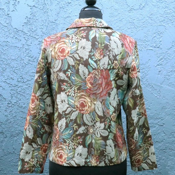 Coldwater Creek Tapestry Jacket - Picture 2 of 3